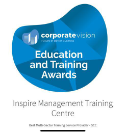 INSPIRE TRAINING ACADEMY awarded as the Best Multi Sector Training Centre – GCC and eLearning Innovators of the Year