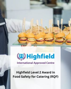 Highfield Level 2 Award in Food Safety for Catering (RQF)