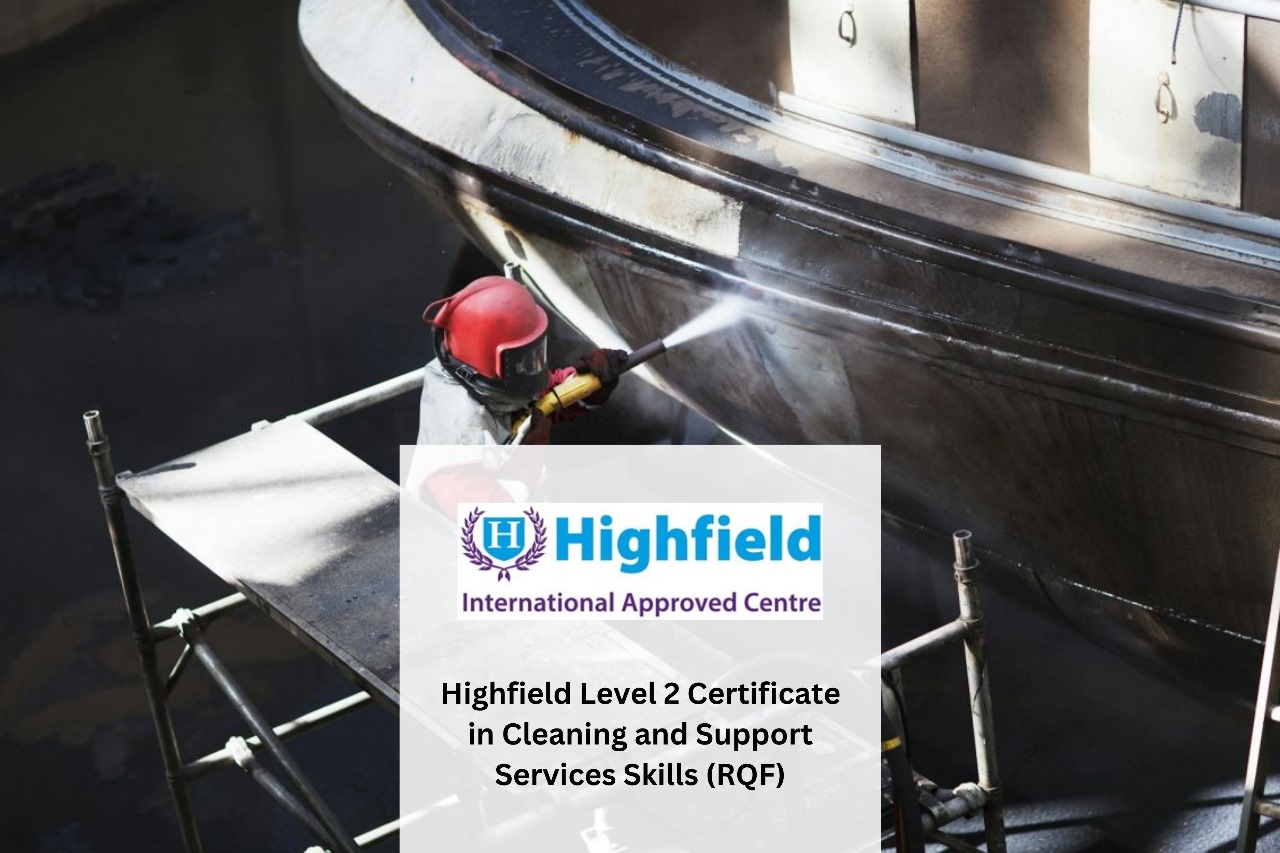 Highfield Level 2 Certificate In Cleaning And Support Services Skills Rqf Inspire Management 