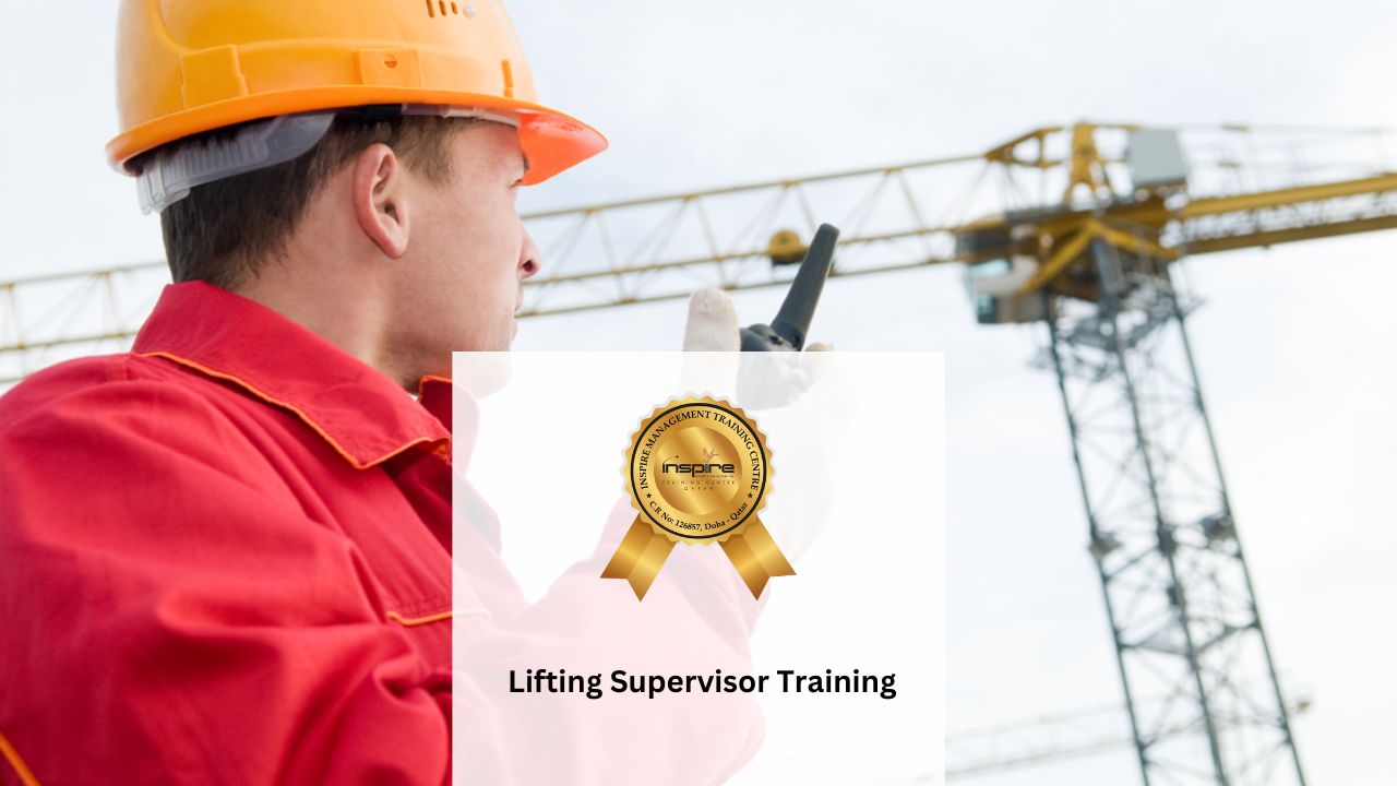 Lifting Supervisor Training