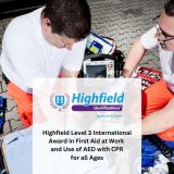 Highfield Level 3 International Award in First Aid at Work and Use of AED with CPR for all Ages